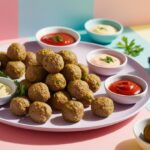 Quick and Easy Recipes: Mini Meatballs & Falafel with Dipping Sauces